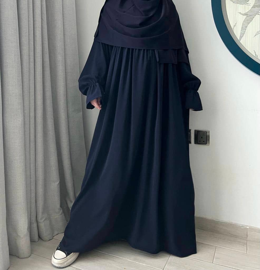 Abaya femme Joséphine - Bleu nuit